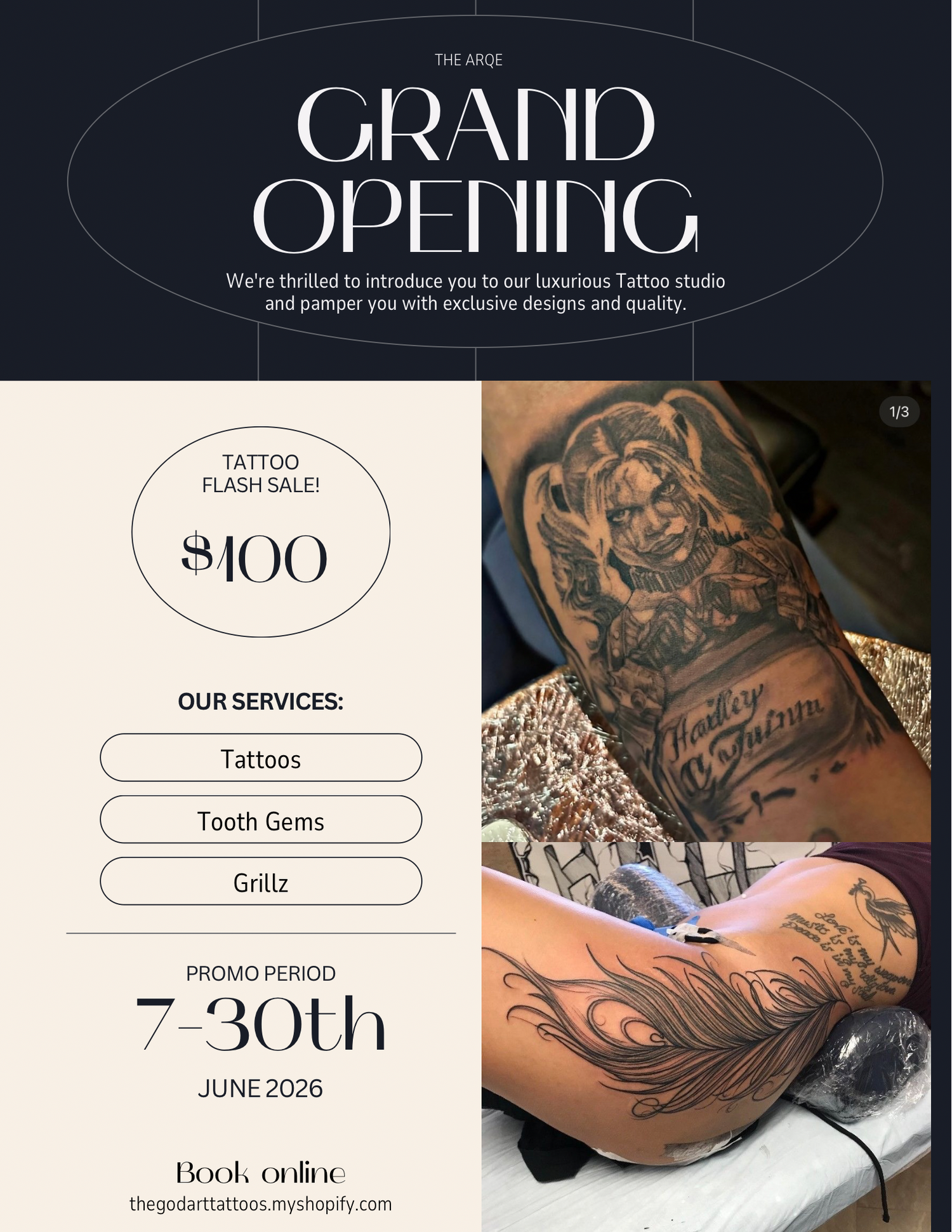 Grand Opening Sale